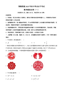 湖北省荆楚联盟2025年初中学业水平考试数学试题（一） （原卷版+解析版）