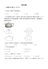 吉林省长春市第一〇八学校2024-2025学年九年级下学期第一次月考数学试题（原卷版+解析版）