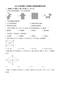 江苏省常州市金坛区2024-2025学年下学期八年级数学期中质量调研试卷（原卷版+解析版）