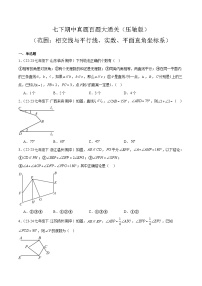 七下期中真题百题大通关（压轴版）-2024-2025学年七年级数学下学期期中考点大串讲+练习（人教版2024）
