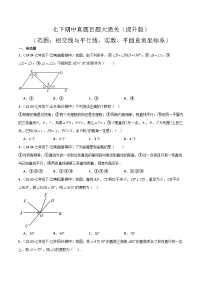 七下期中真题百题大通关（提升版）-2024-2025学年七年级数学下学期期中考点大串讲+练习（人教版2024）