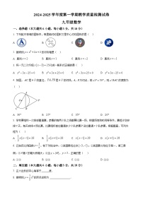 江西省赣州市南康区2024-2025学年九年级上学期期末考试数学试题（原卷版+解析版）