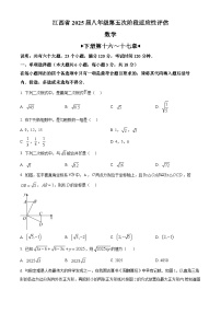 江西省赣州市大余县部分学校联考2024-2025学年八年级下学期3月月考数学试题（原卷版+解析版）