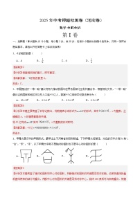 2025年中考押题预测卷：数学（河南卷）（解析卷）