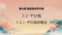 初中数学人教版（2024）七年级下册（2024）平行线的概念授课课件ppt