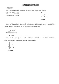2025年中考数学二轮考点专题练习：已知角度为定值求动点坐标（含解析）