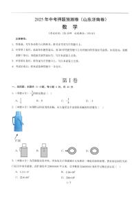 2025年济南市初三数学中考押题预测卷及其答案解析
