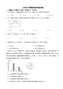 浙江省宁波市2025年七年级下学期期末数学模拟试题及答案