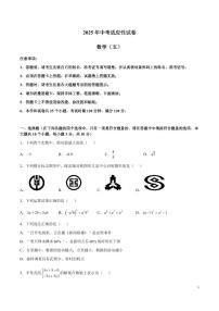 2025长沙中考适应性考试（五）数学试卷