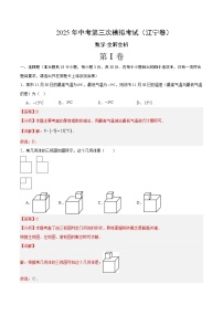 数学（辽宁卷）-2025年中考数学第三次模拟考试（考试卷+答题卷+解析+答案）