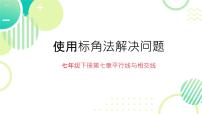 人教版（2024）七年级下册（2024）两条直线相交教课课件ppt