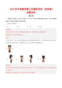 2025中考数学第三次模拟考试(吉林卷)全解全析