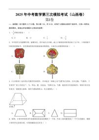 2025山西中考数学第三次模拟考试卷