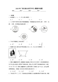 2025年广西壮族自治区中考三模数学试题（附答案解析）