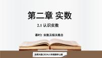 初中数学北师大版（2024）八年级上册（2024）1 认识实数教课内容ppt课件