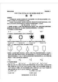 2025年山东省枣庄市滕州市初中学业水平考试模拟试题(四)数学试题（中考模拟）