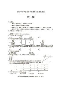 2025年新疆维吾尔自治区中考三模数学试题（中考模拟）