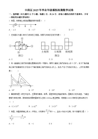 2025年河北省唐山市丰润区九年级中考二模数学试题（中考模拟）