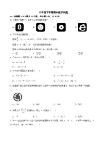 广东省茂名市2025年八年级下学期期末数学试题及答案