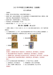 2025年中考数学第三次模拟考试卷：化学（安徽卷）（解析版）