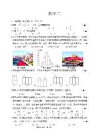 江苏省淮安市开明中学2024-2025学年九年级下学期二模数学试卷（中考模拟）