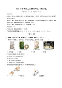 2025年中考数学第三次模拟考试卷：化学（武汉卷）（考试版）