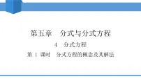 初中数学北师大版（2024）八年级下册分式方程教学ppt课件