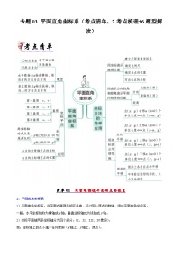 人教版2025年七年级数学下学期期末总复习(知识梳理)专题03平面直角坐标系(考点清单，2考点梳理+6题型解读)(学生版+解析)