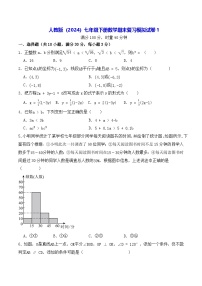 人教版（2024）七年级下册数学期末复习模拟试卷1（含答案解析）
