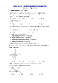 人教版（2024）七年级下册数学期末考试仿真模拟试卷3（含答案解析）