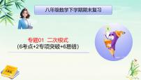 专题01二次根式-2025年春八年级数学下学期期末复习PPT课件（人教版）