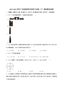 2023-2024学年广东省深圳市宝安区七年级（下）期末数学试卷