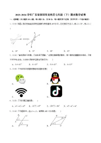2023-2024学年广东省深圳市龙岗区七年级（下）期末数学试卷