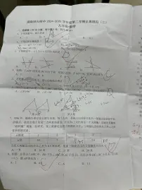 2025-湖南师大附中全真模拟（二）中考数学试卷