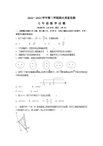福建省龙岩市新罗区2022-2023学年七年级下学期期末质量监测数学试卷