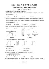 2025年河南省实验中学中考四模数学试卷+答案