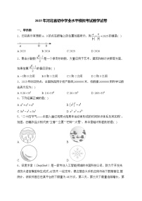 2025年河北省沧州市盐山县千童中学中考模拟预测数学试题（中考模拟）