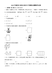 2025年黑龙江省哈尔滨市中考模拟试题数学试卷（中考模拟）