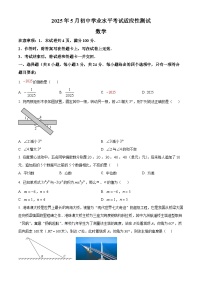 2025年内蒙古自治区赤峰市多校联考中考模拟测试数学试卷（中考模拟）