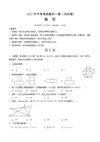 2025年中考考前押题最后一卷：数学（济南卷）（考试版）
