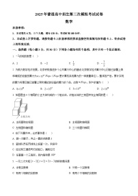 2025年河南省周口市西华县九年级中考三模数学试卷（中考模拟）