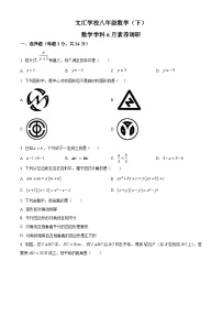 广东省深圳市宝安区文汇学校2024－2025学年八年级下学期6月月考数学试卷