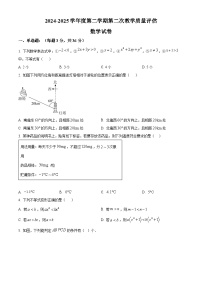 河北省廊坊市第四中学2024-2025学年七年级下学期5月月考数学试题