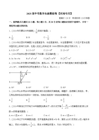 2025届中考数学临考真题模拟卷 【河南专用】