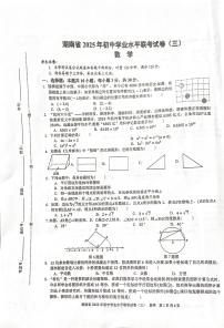 湖南省娄底市娄星区校联考2025年初中学业水平联考（三）数学试题