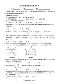 山东省淄博市张店区龙凤苑中学2024-2025学年八年级下学期6月月考数学试卷 （ 五四制）