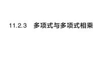 华东师大版（2024）3. 多项式与多项式相乘作业ppt课件