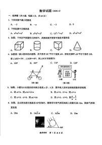 吉林省长春市力旺实验初级中学2024-2025学年九年级下学期中考四模数学试题试卷