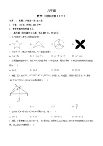 江西省抚州市临川区2024-2025学年八年级下学期4月期中考试数学试题