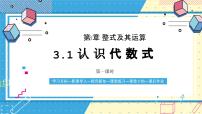 初中数学鲁教版（五四学制）（2024）六年级上册（2024）认识代数式评优课课件ppt